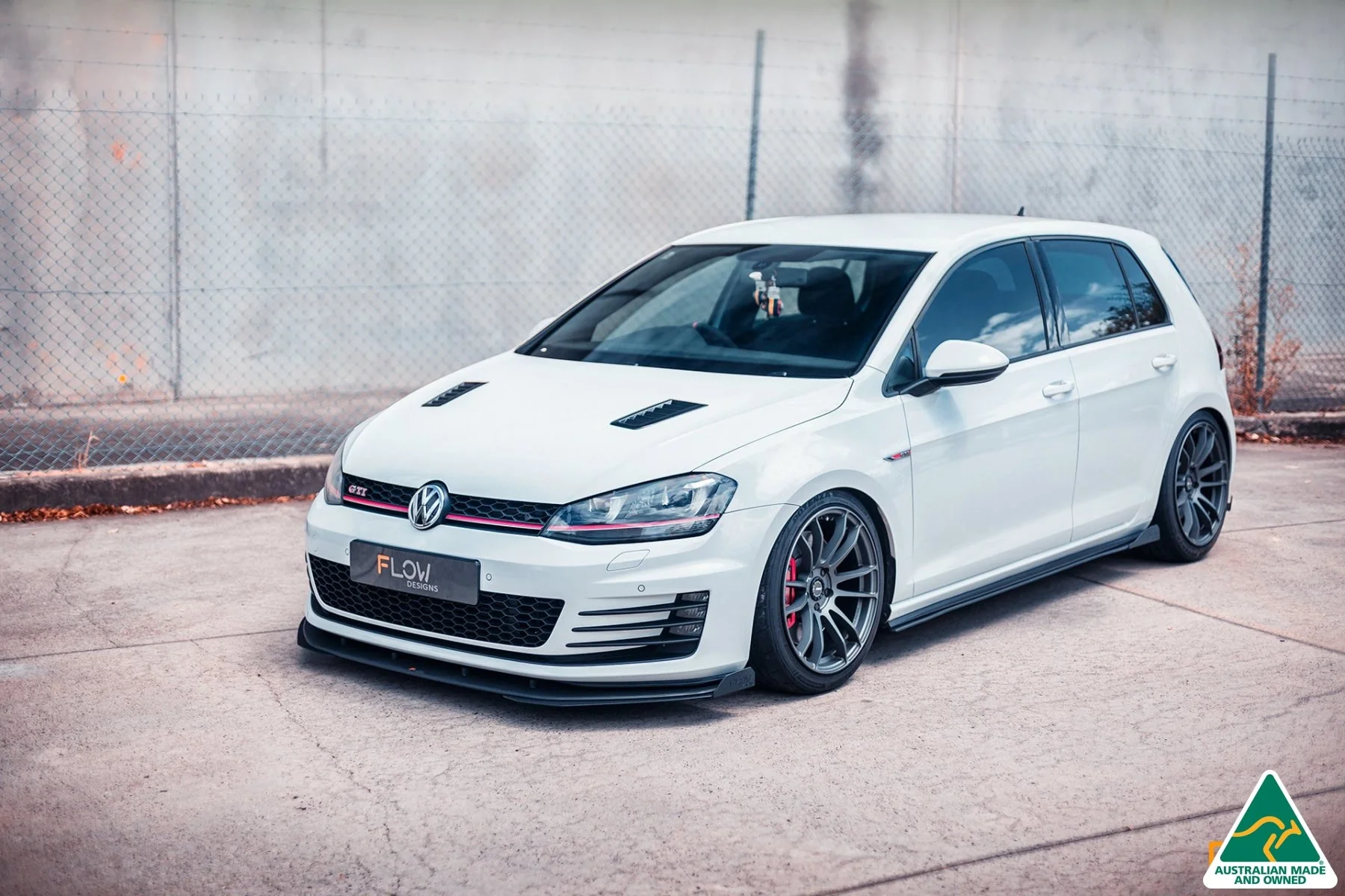MK7 Golf GTI Side Skirt Splitter Winglets - Image 5