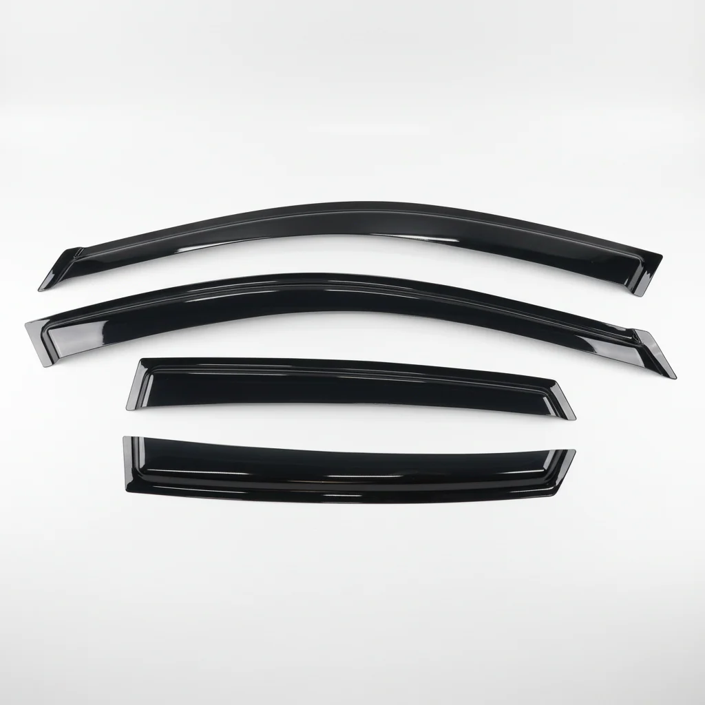 Slimline Design Window Weathershields 4 Piece - Subaru Impreza WRX & STI G3 Hatch 2008-2013