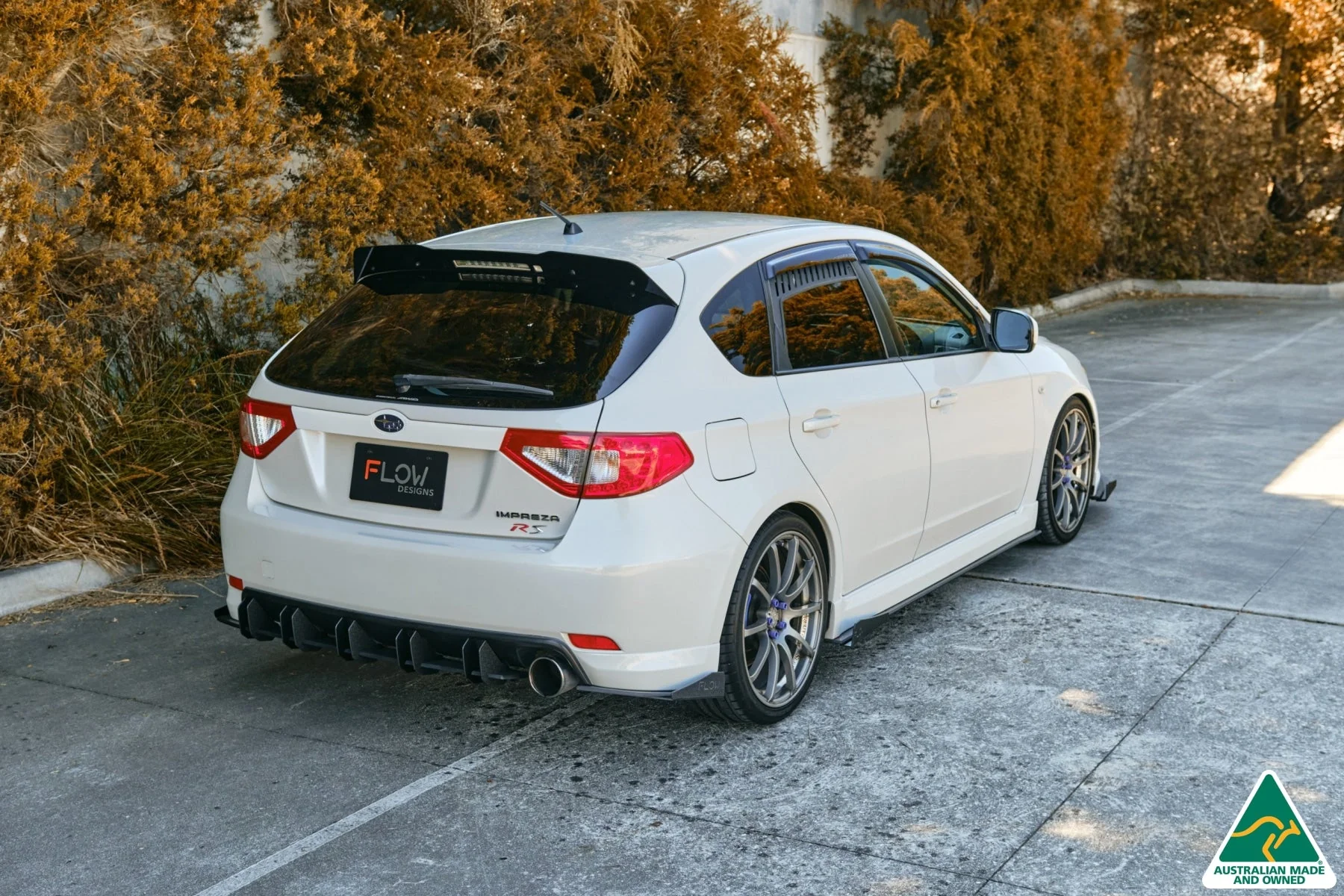 Flow Designs Flow-Lock Rear Diffuser for Subaru Impreza WRX/RS G3 Hatch PFL - Image 16