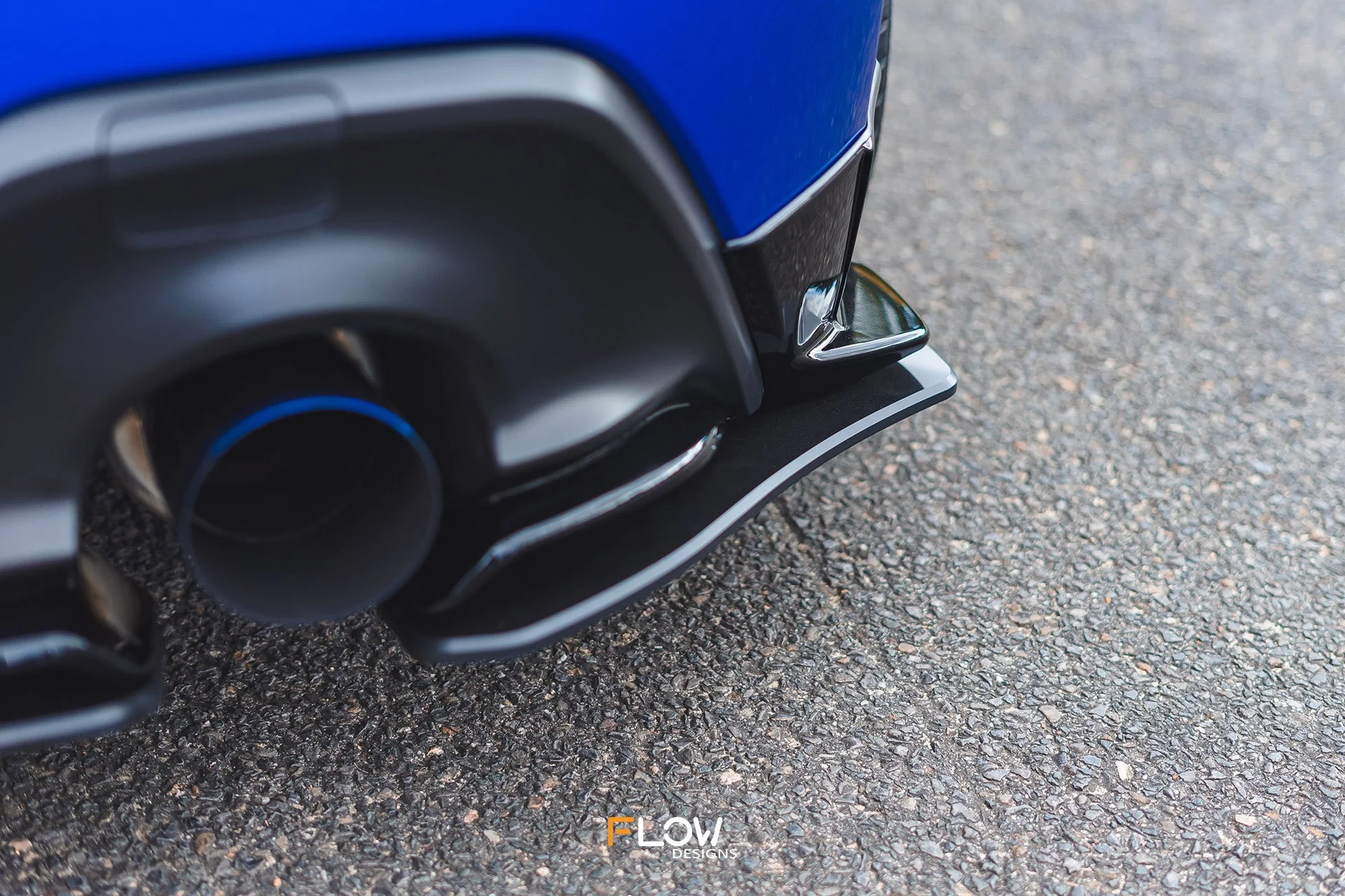 Flow Designs Rear Spats for 2022+ Subaru BRZ ZD8 STi - GLOSS [pair] - Image 2