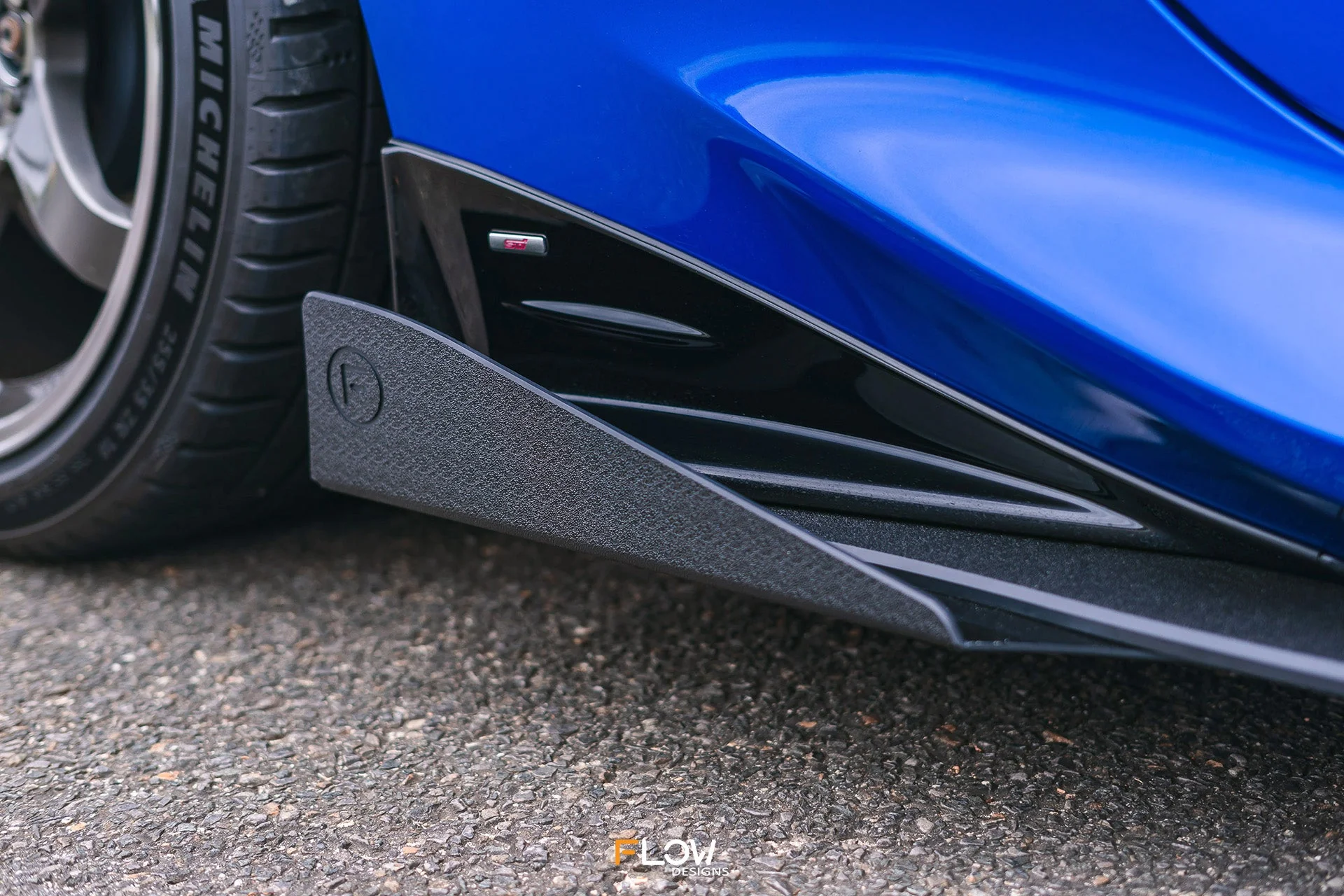 Flow Designs Side Skirt Splitter Winglets for 2022+ Subaru BRZ ZD8 STi [Pair] - Image 2